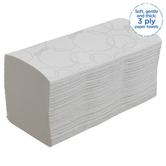Kleenex 6710 1440st Ultra handdoeken l-vouw 3-Laags wit (6710)