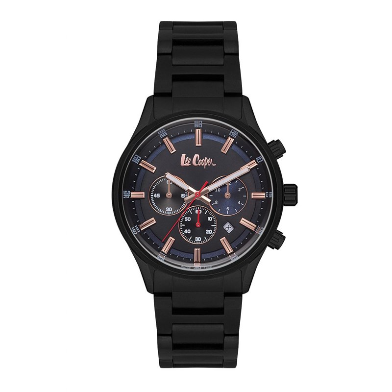 Montre Lee Cooper en Acier Homme Noir