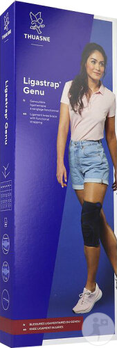 Thuasne Ligastrap Genouillère Ligamentaire Gris T5 1 Pièce