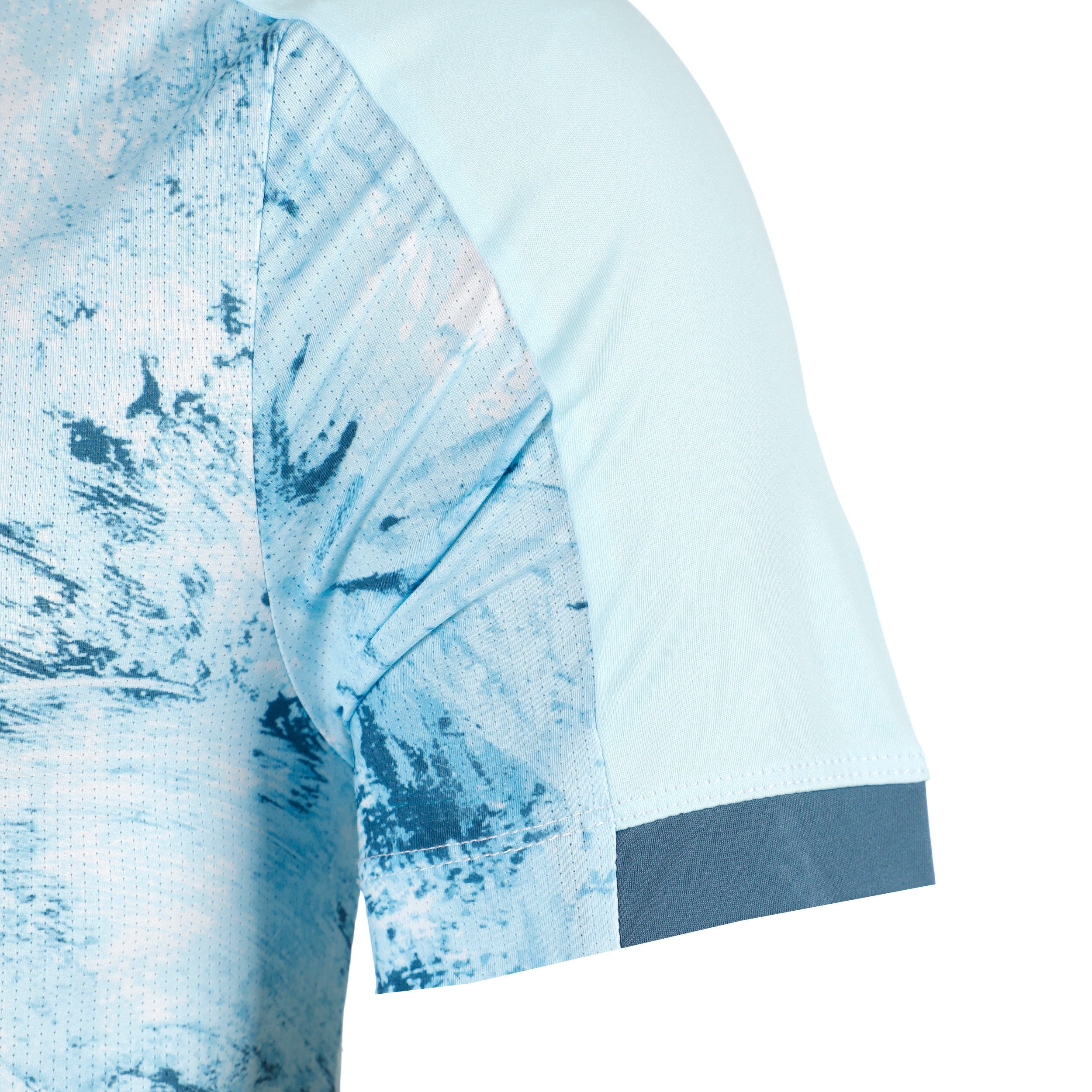 Lotto Tech IV D2 T-shirt Hommes - Bleu Clair