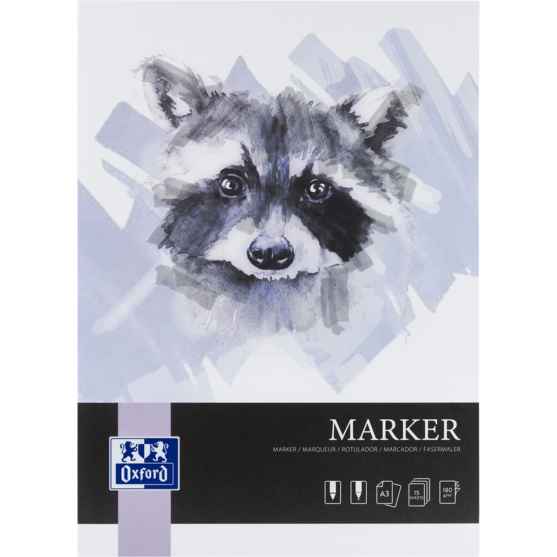 Oxford Zeichenblock Art, A3, blanco