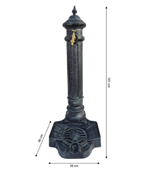 Tomco Aluminium-Standbrunnen, ca. H101 cm