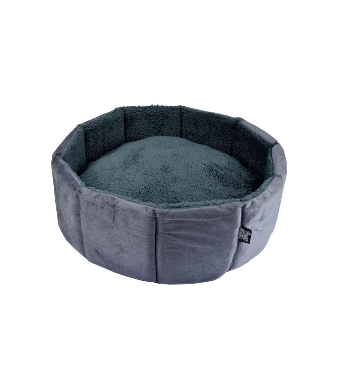 Paris Prix - Panier Rond Pour Chat sweet Cat 48cm Anthracite