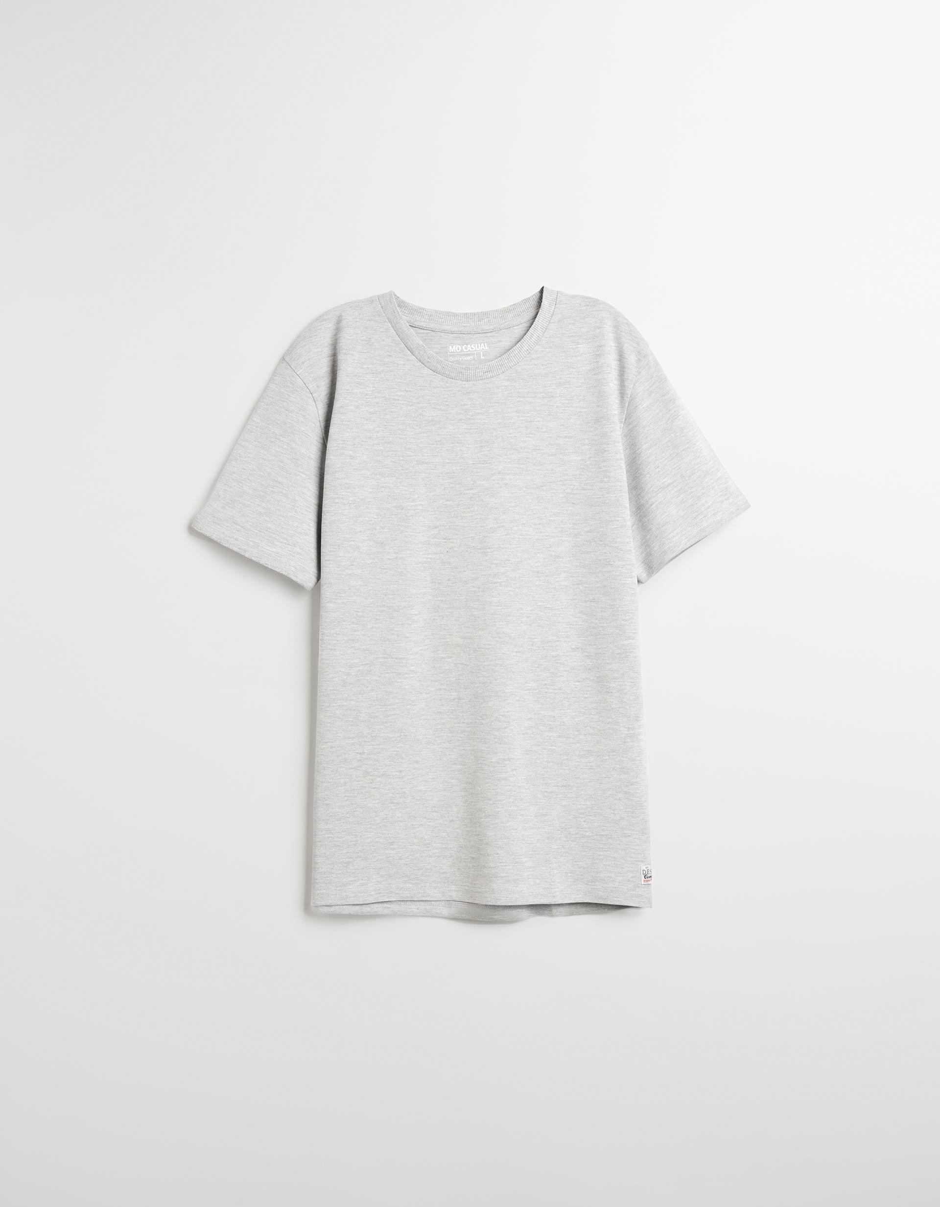 T-shirt, Homem, Cinzento Claro