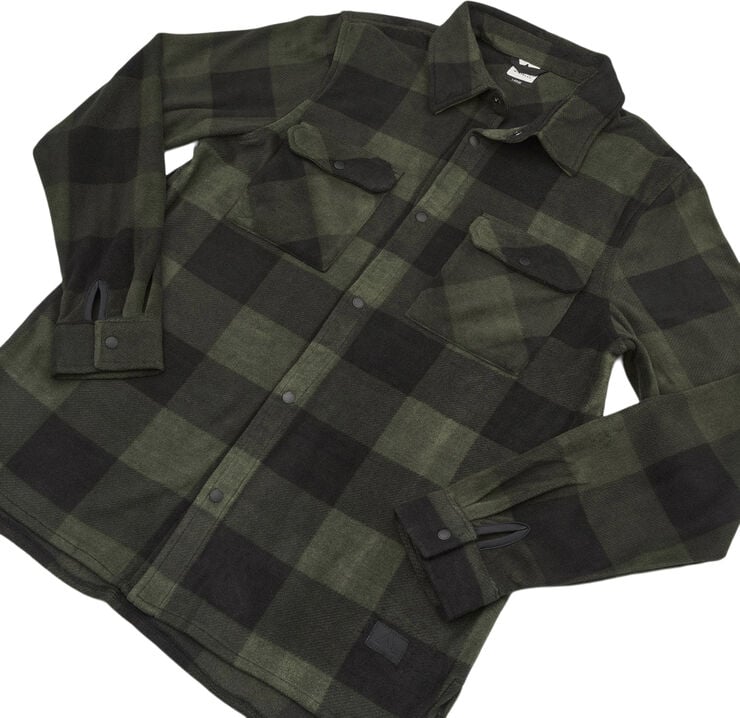 MCKINLEY Mike fleece skjorte Grøn