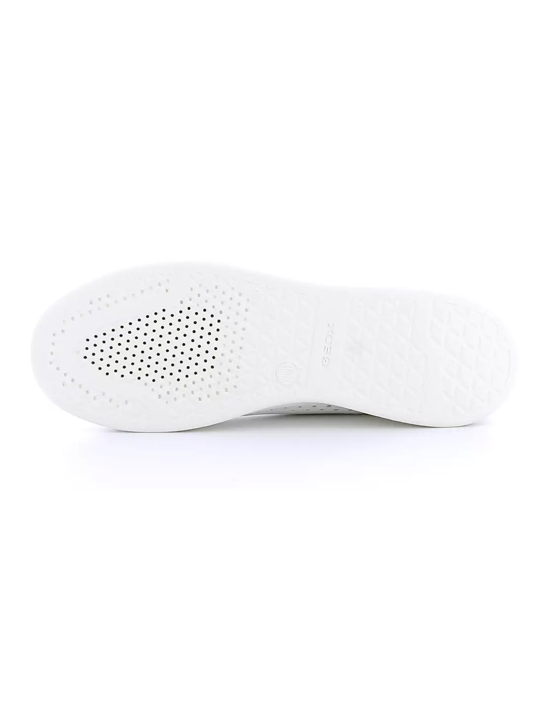 GEOX JAYSEN - Baskets WHITE/GOLD