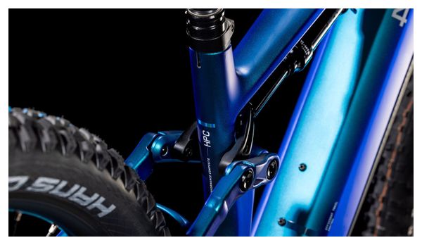 VTT Électrique Tout-Suspendu Cube Stereo Hybrid One44 HPC SLX 800 Shimano Deore XT 12V 800 Wh 27.5'' Bleu Nebula 2025