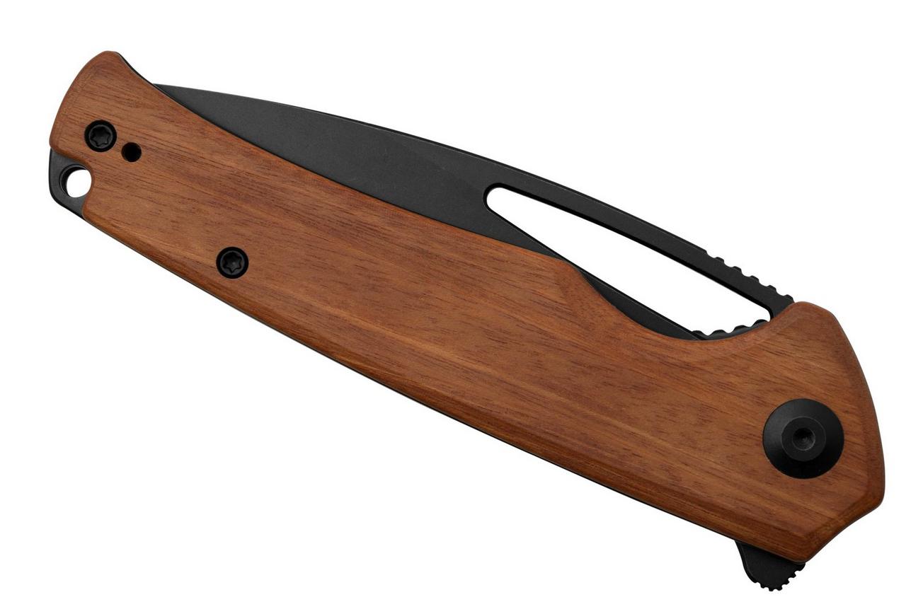 SENCUT Mims S21013-4 Guibourtia Wood Black Stonewashed, zakmes