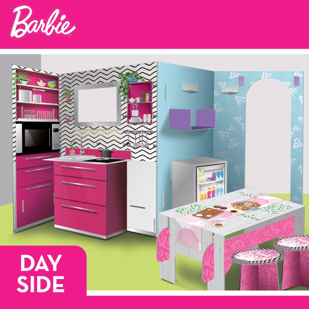 Barbie Legetøj - Loft Skab Og Indret Med Dukke