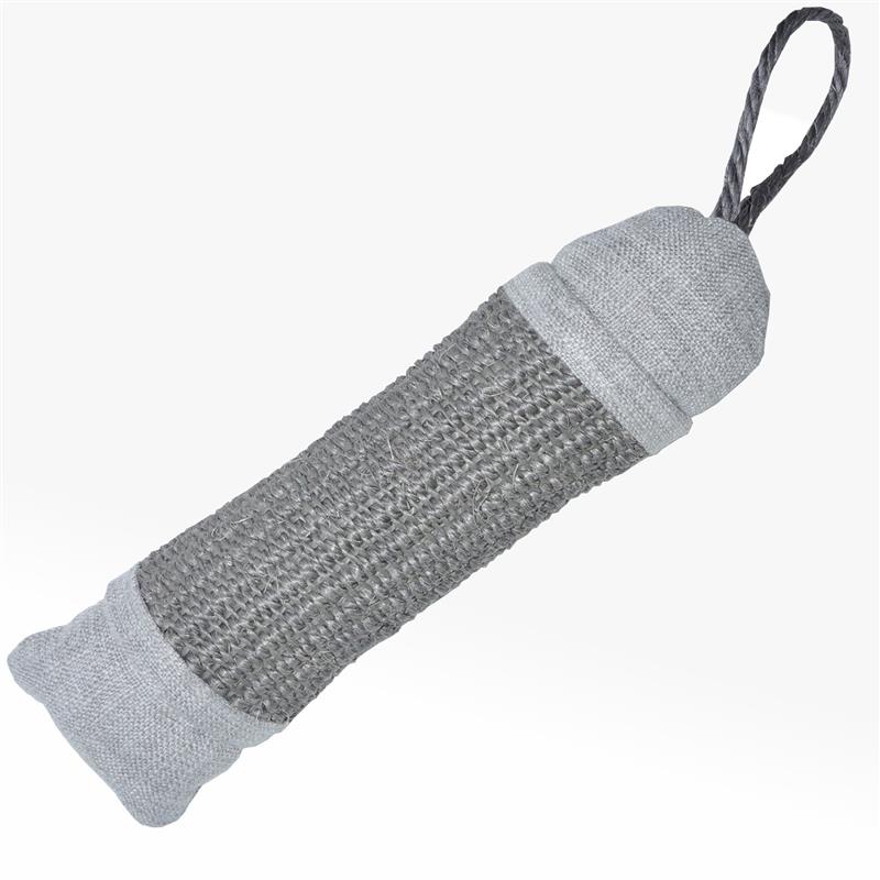 Nanook Katzen Kratzsack Klettersack grau 40 cm