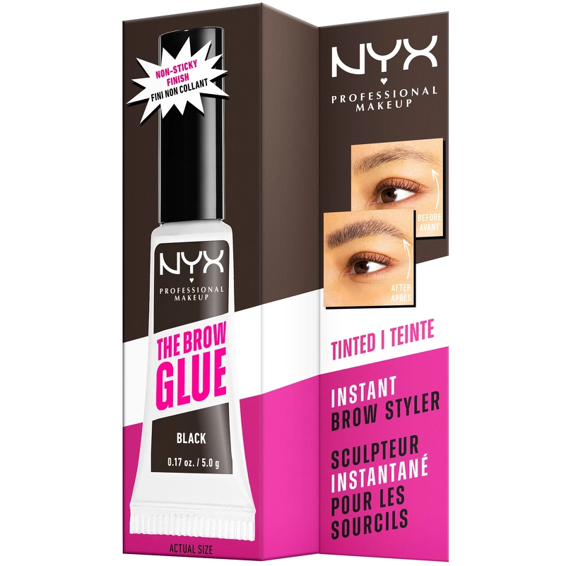 NYX Prof. Makeup The Brow Glue Instant Styler 5 gr. - 05 Black