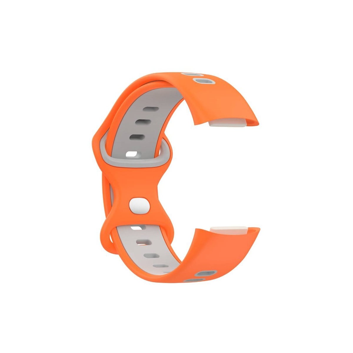 Twin Sport Armband Fitbit Charge 5 - Oransje/grå