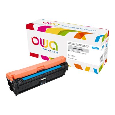 Cartouche laser compatible HP 650A - cyan - Owa K15575OW