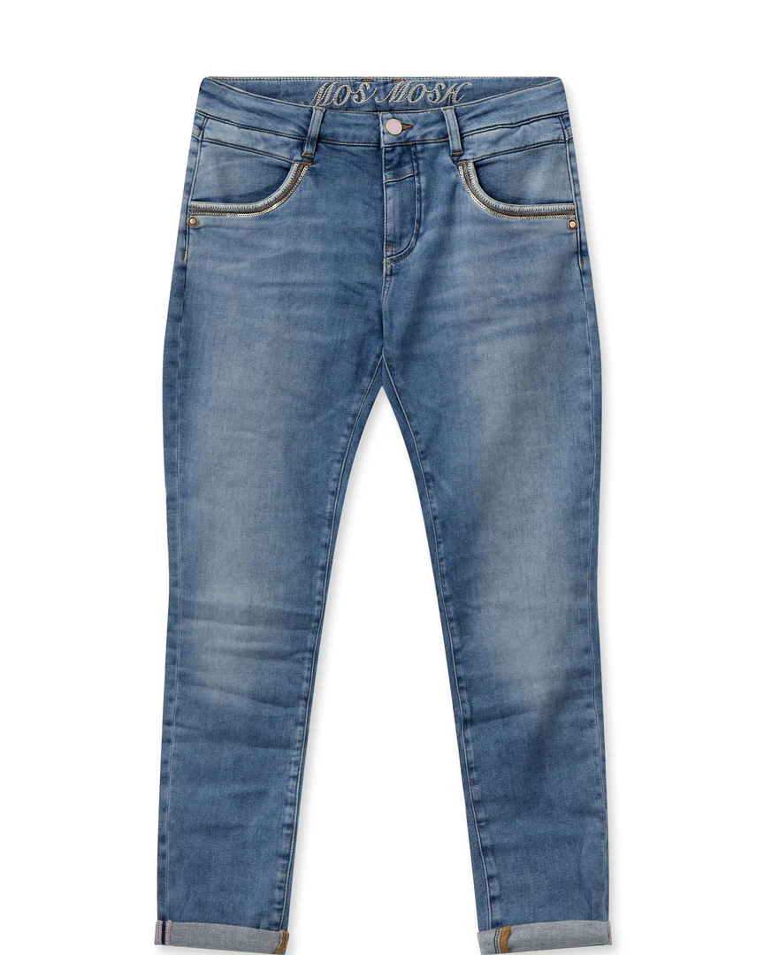 Mos Mosh  Naomi Horizon jeans - lyseblå