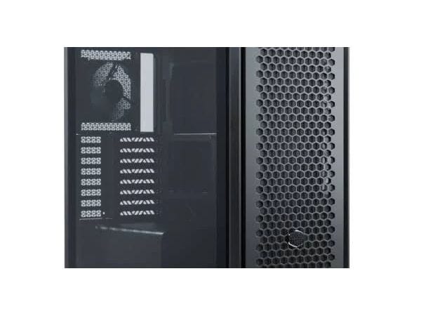 Cooler Master PC-Gehäuse MasterFrame 600 Schwarz Modulares ATX-Gehäuse mit Glas, vielseitig für grosse Mainboards