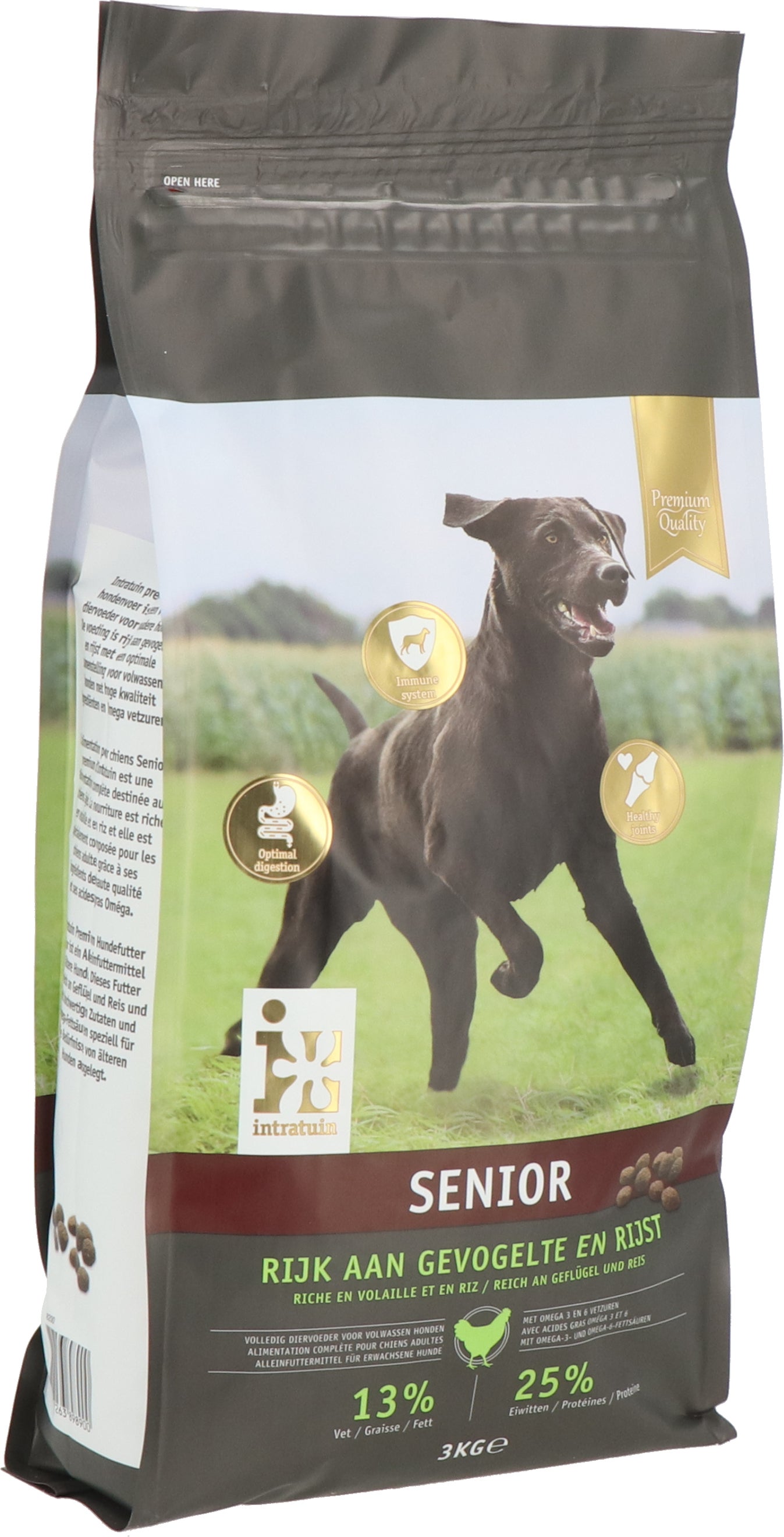 Intratuin Premium hondenvoeding senior 3 kg