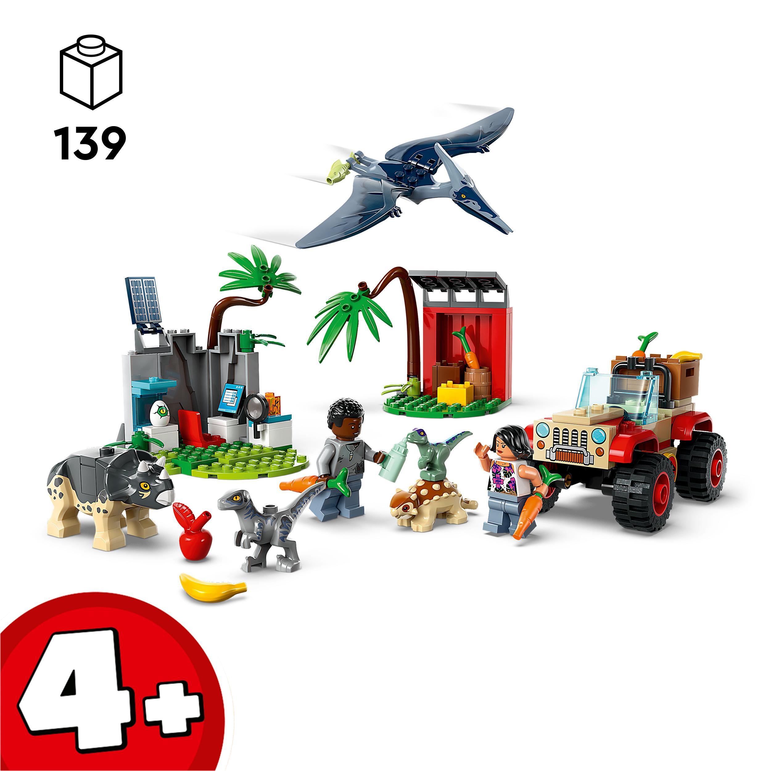 LEGO® Jurassic World™ 76963 RETTUNGSZENTRUM FÜR BABY-DINOS