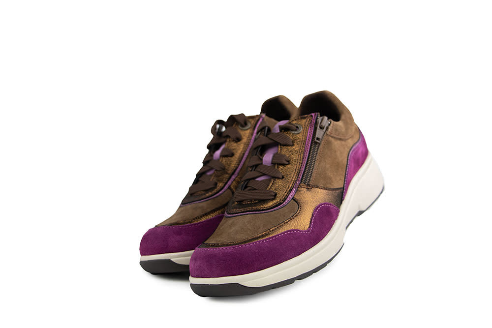 Xsensible Sneakers Stretchwalker Lima Brown Combi