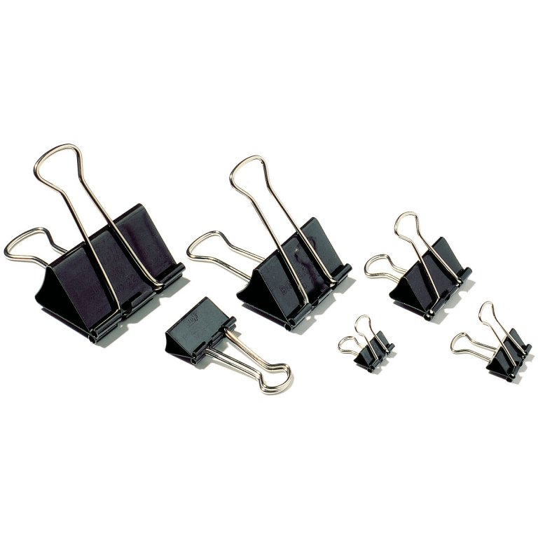 Foldback-Clips schwarz