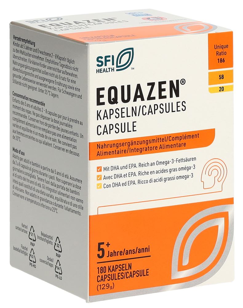 Equazen Kapseln/Capsules/Capsule Kaps Ds 180 Stk