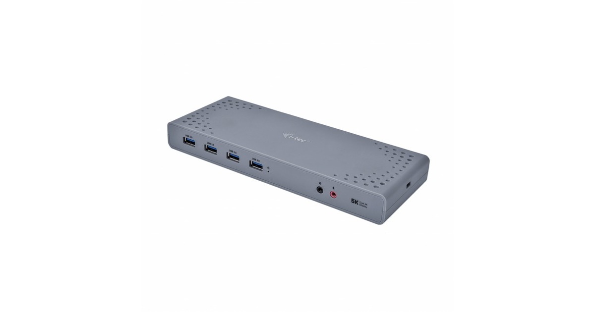 i-tecDual Display Dockingstation  (Grijs)