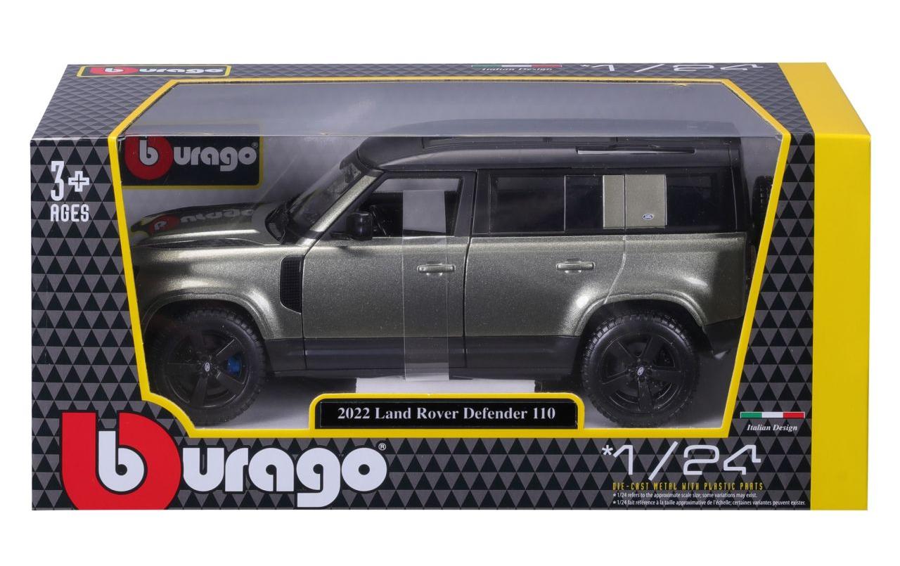 Land Rover Defender 2022 Grün 1:24Sammlermodell im Massstab 1:24