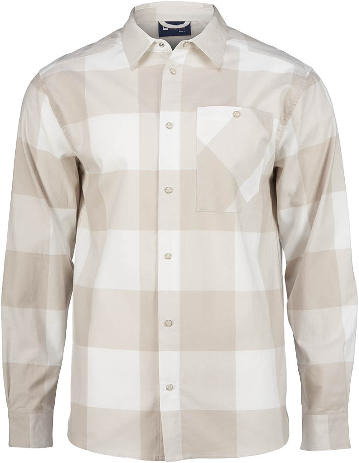 Flannel Shirt Herre 46/Whiteish