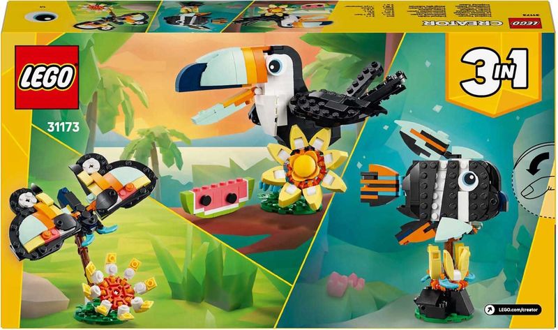 LEGO Creator 3in1 - Tropische Toekan - Bouwset - 31173