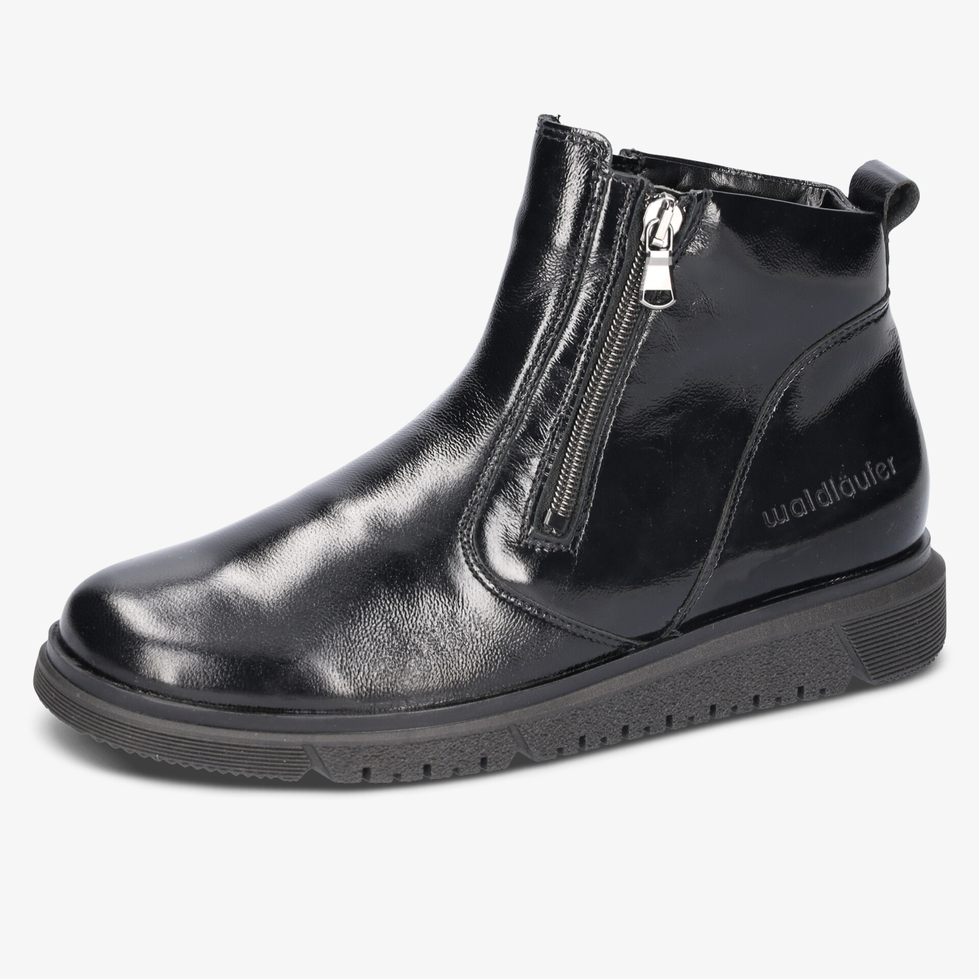 waldläufer Damen Stiefeletten schwarz