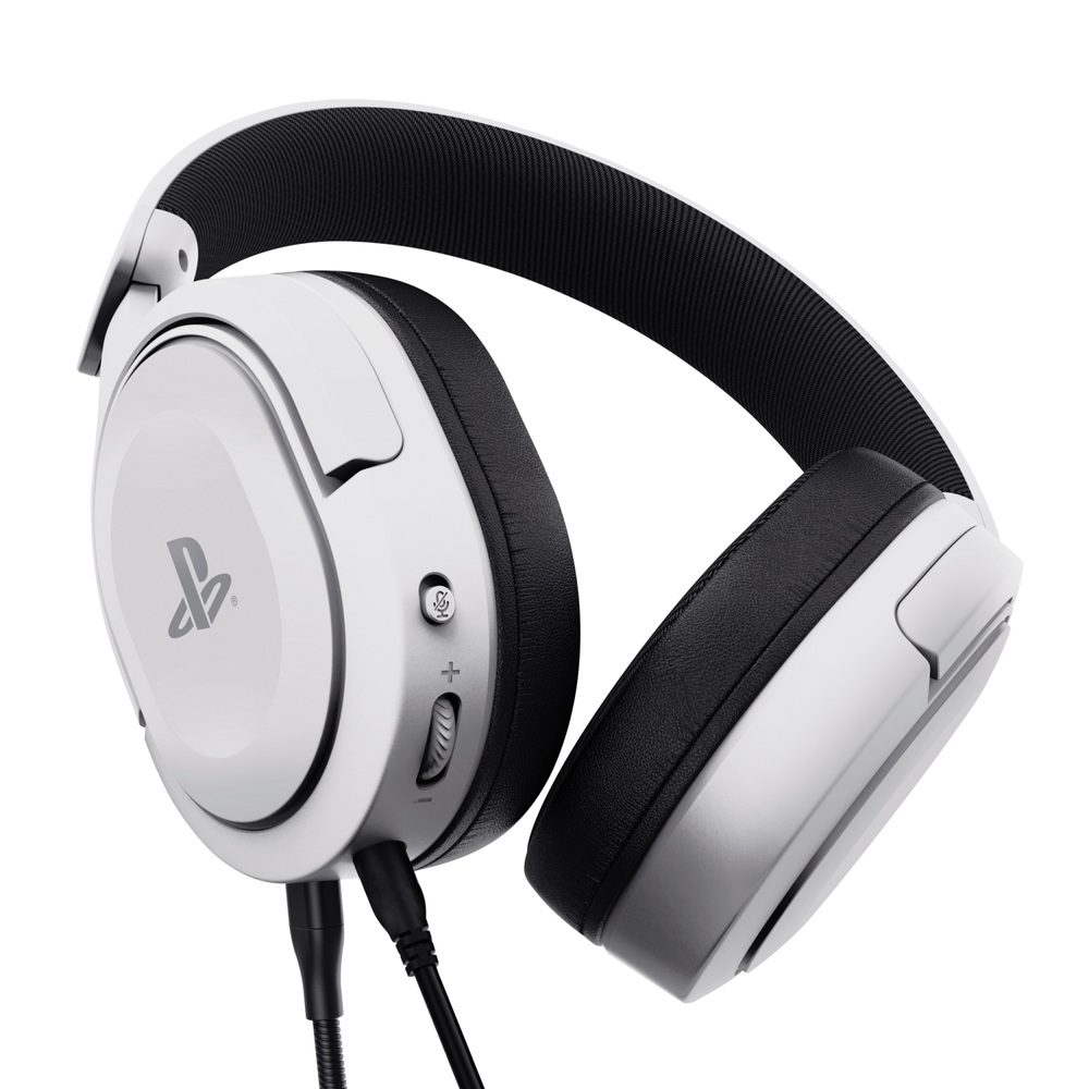 Trust GXT 498W Forta Gaming-Headset für PS5 – Weiß