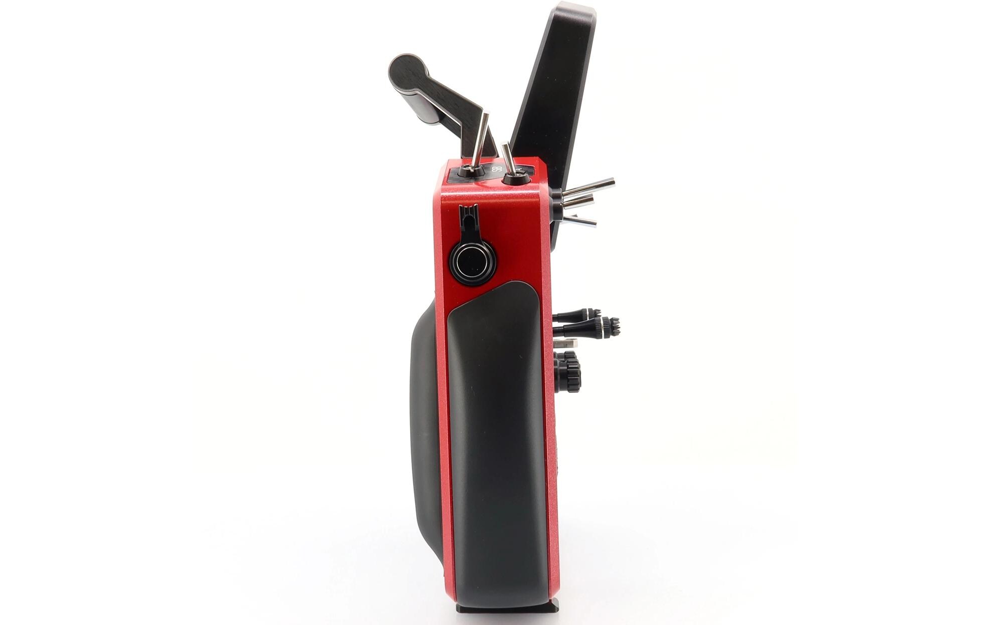 Fernsteuerung DS-24II Carbon Line Ruby 24 Kanal, Duplex EX<br>Professioneller 24-Kanal-Sender mit Geber auf Rückseite und Carbon-Frontplatte