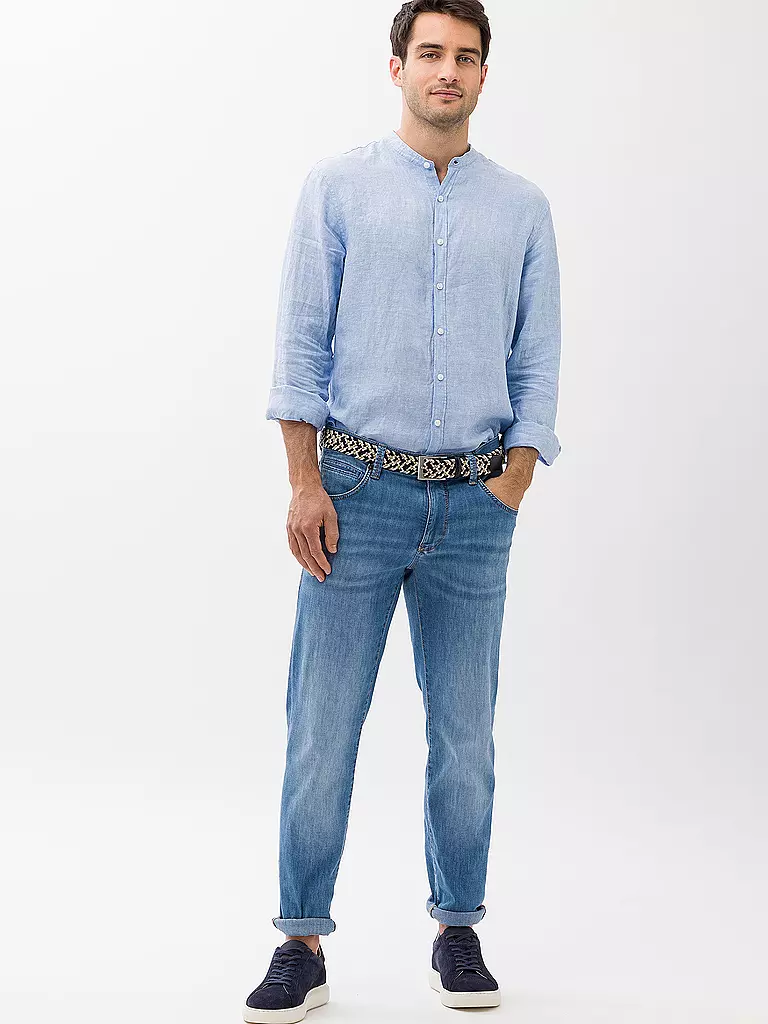 BRAX Jeans Straight Fit CADIZ hellblau