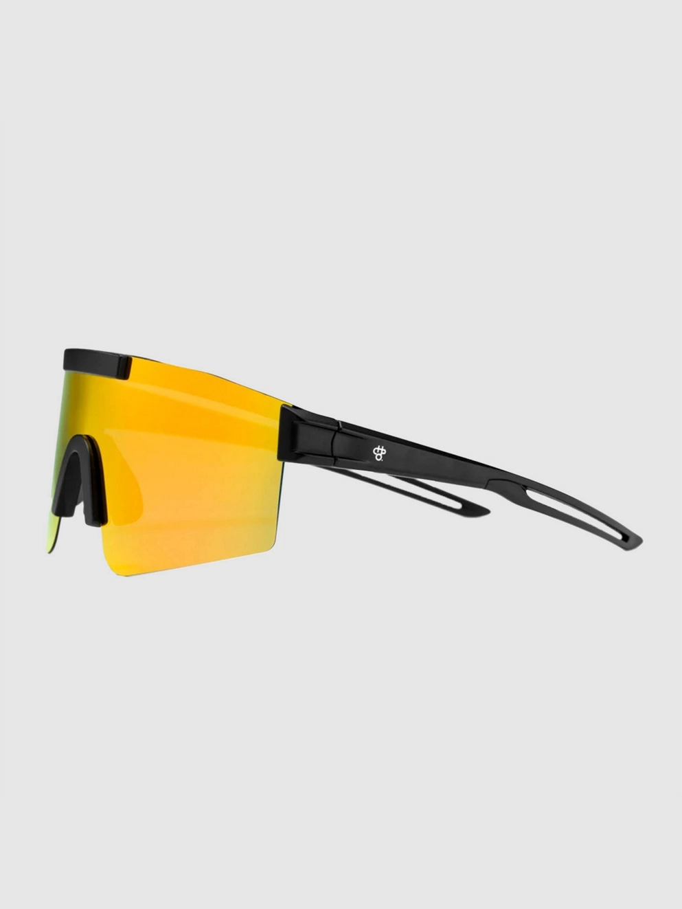 CHPO Luca Black Sunglasses red mirror