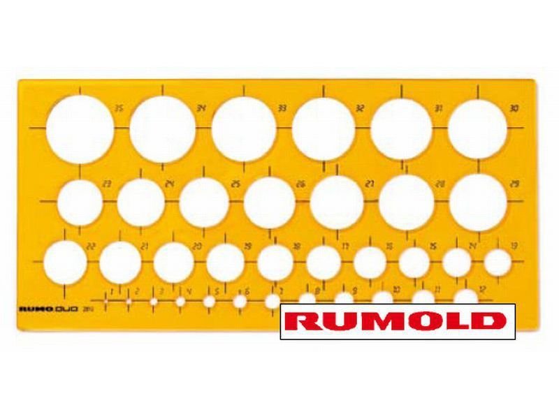 Rumoduo Kreisschablone