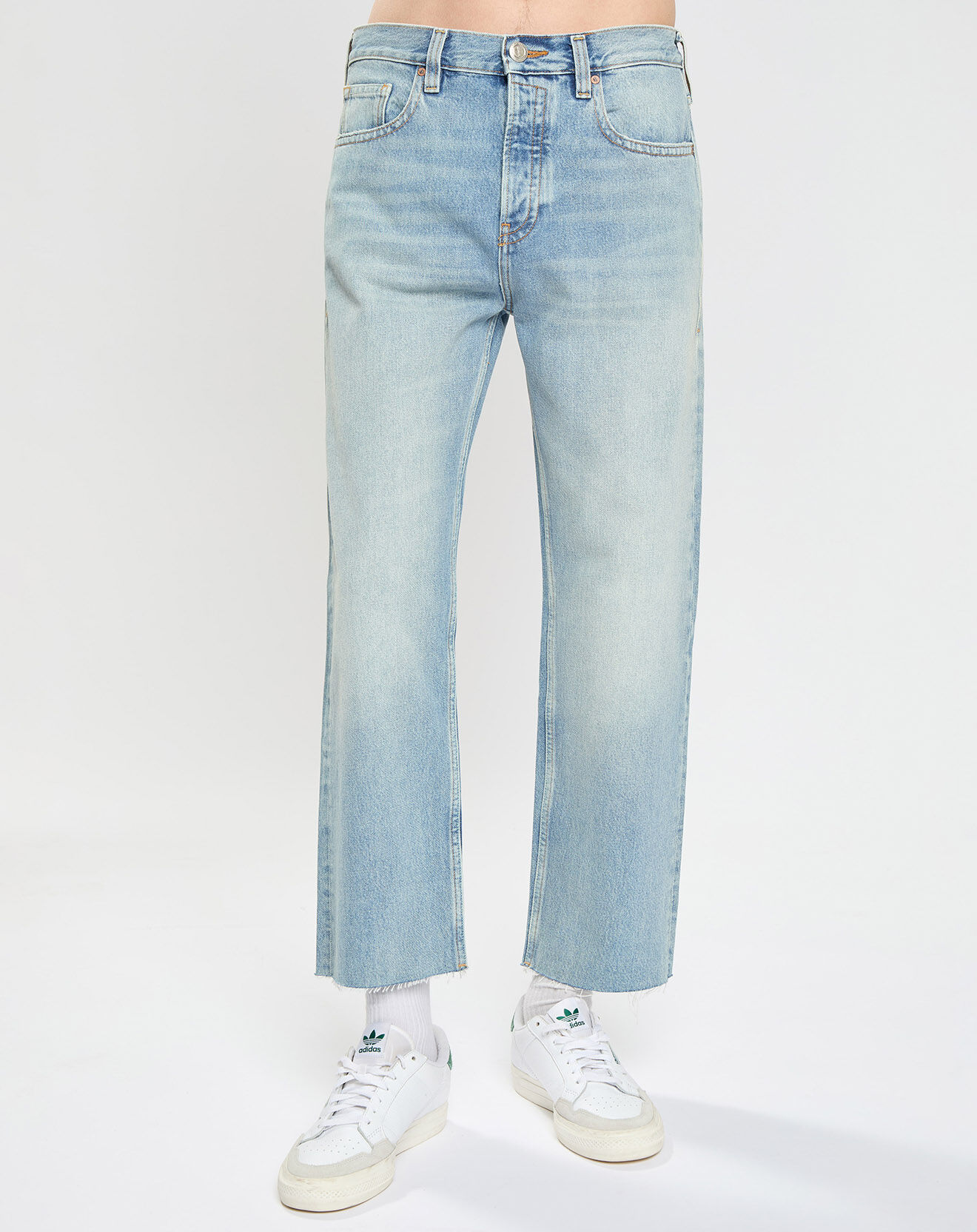 Scotch & Soda Jean 100% Coton Bio Regular Fit bleu clair
