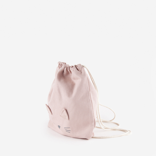 Mochila De Lona V. Things Animales Con Cierre De Asas De Cordón