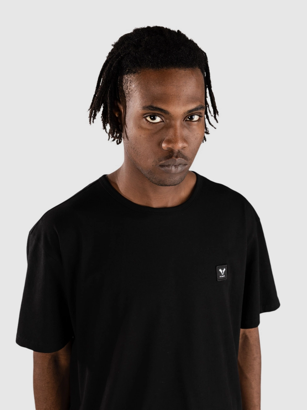 Fat Moose Cave Organic T-Shirt black