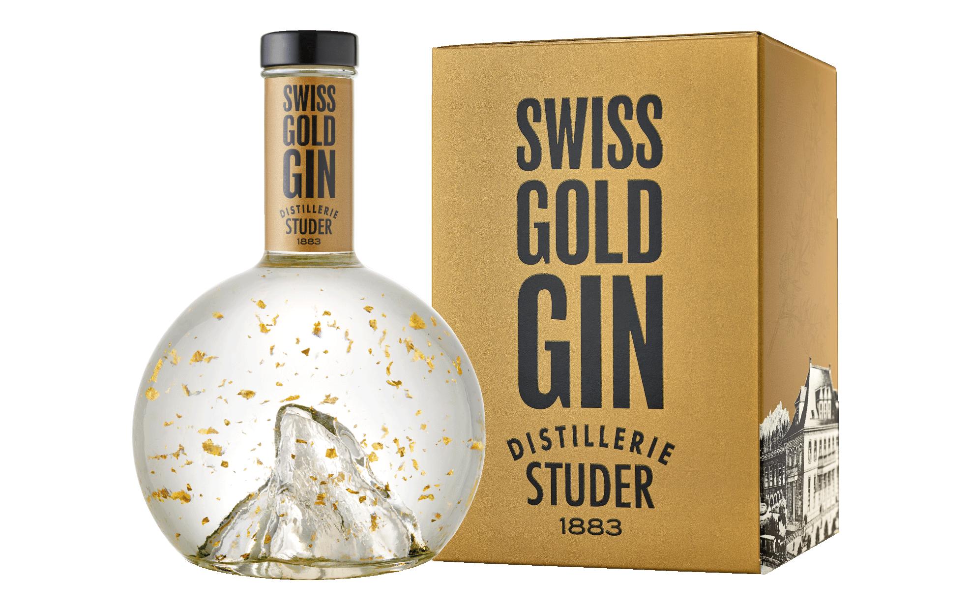 Swiss Gold Gin 0.7 lSpirituosen Spezialität auf der Basis von Wacholder