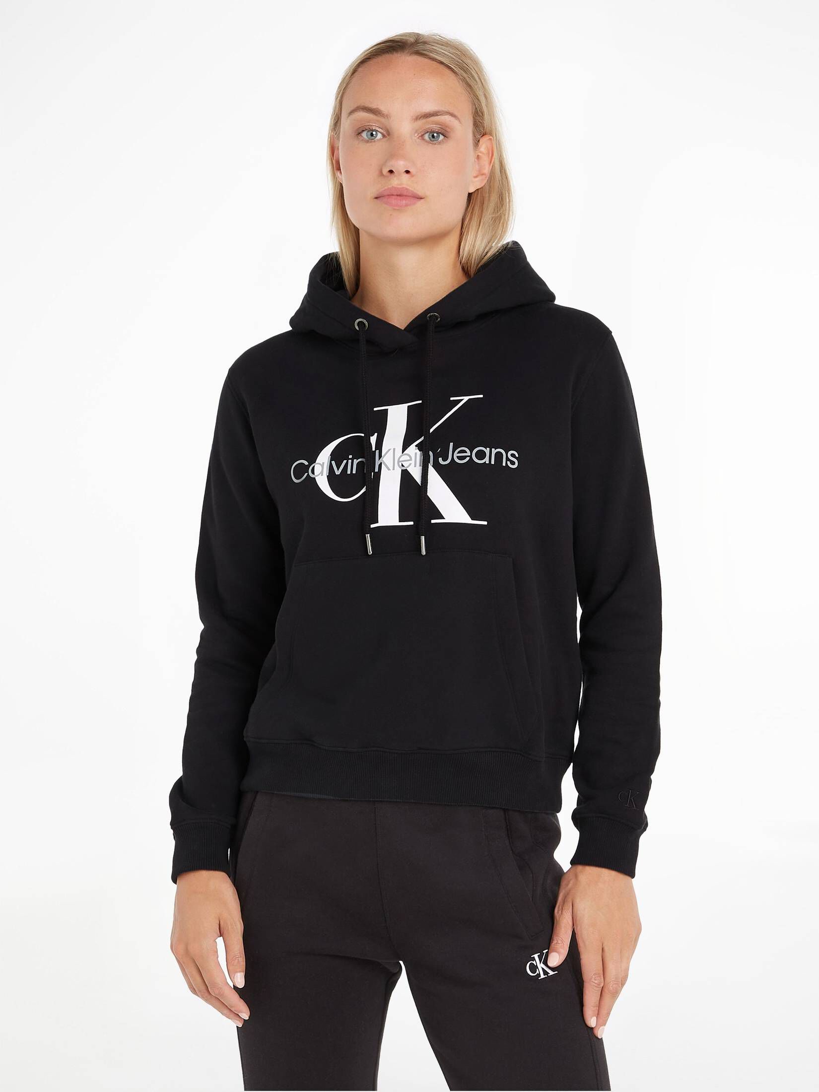 CALVIN KLEIN JEANS| Damen Hoodie MONOGRAM