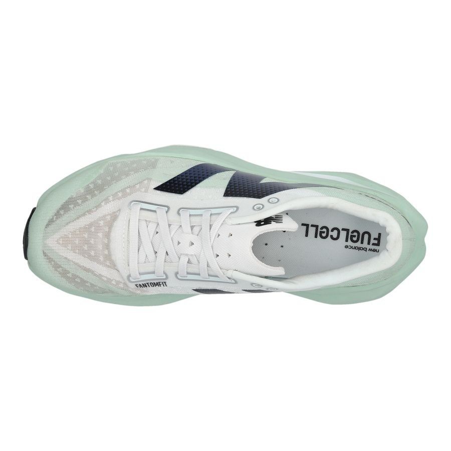 New Balance Chaussures de Running FuelCell Rebel V4 - Blanc/Clay Ash