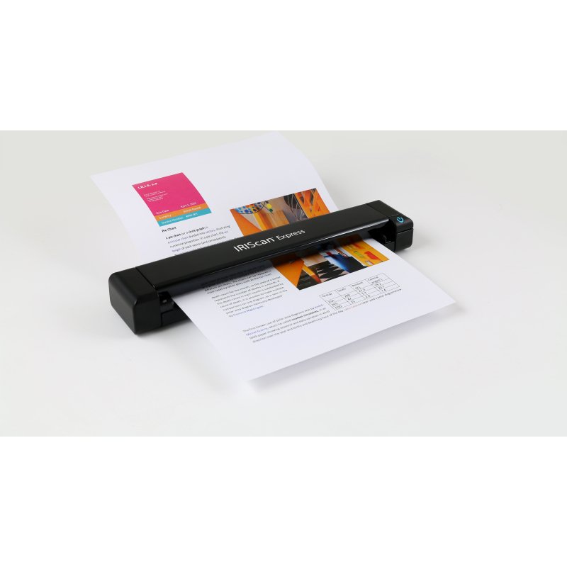 I.R.I.S. IRIScan Express 4 Alimentation feuille à feuille de scanner 1200 x 1200 DPI A4 Noir