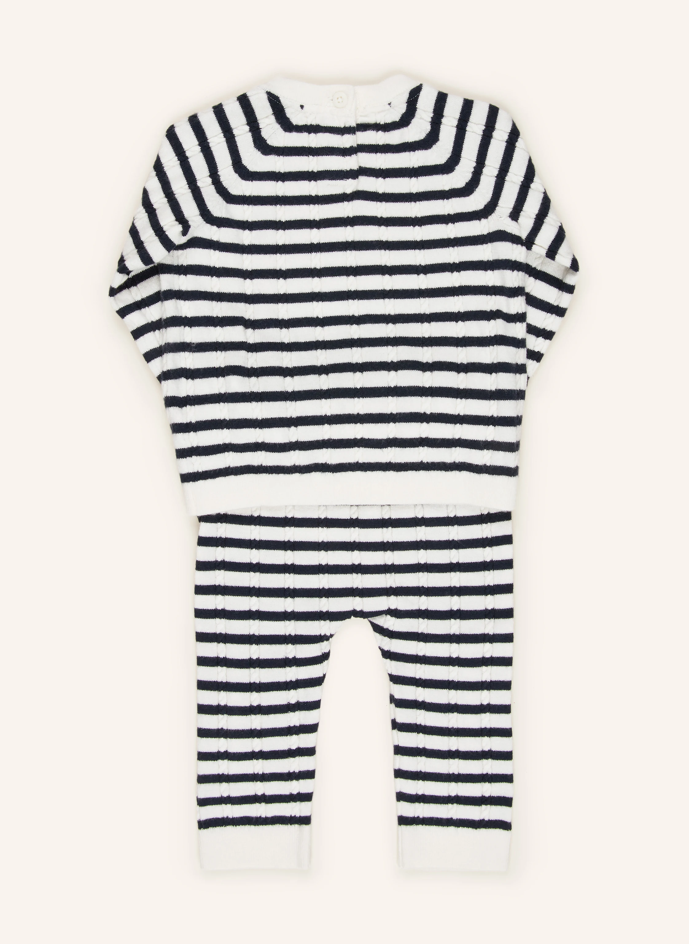 TOMMY HILFIGER Set: Pullover, Strickhose und Mütze