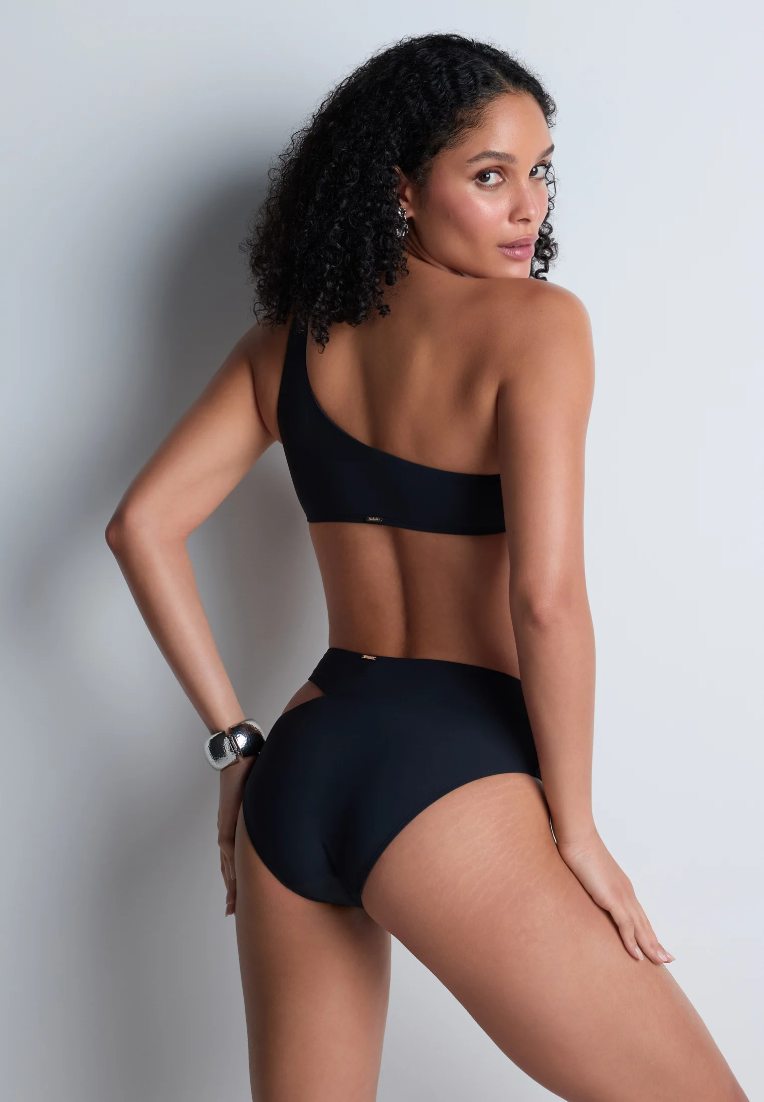 CALL OF THE SEA - Bas de maillot de bain culotte taille haute | Noir