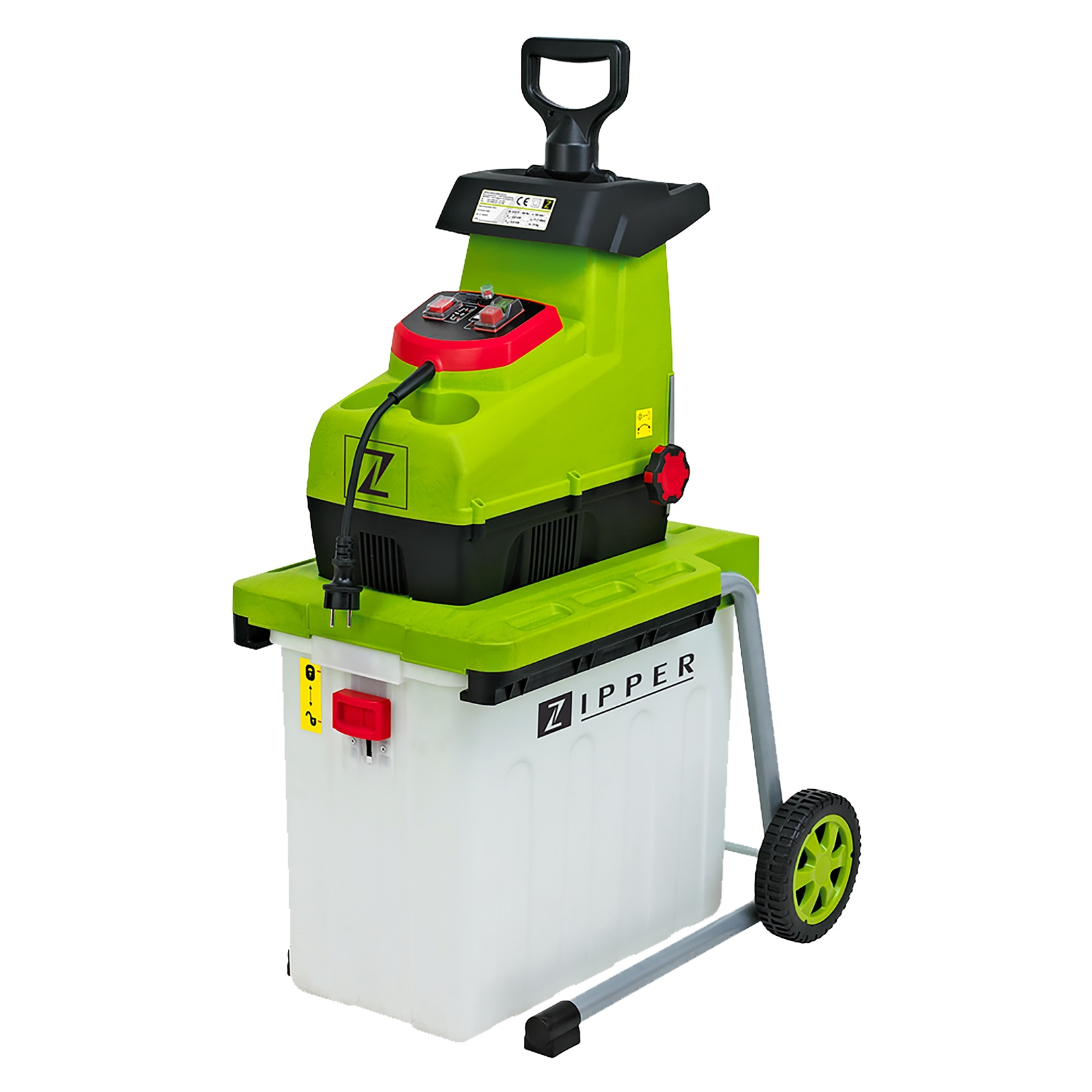ZIPPER Gartenhäcksler leise ZI-GHAS2800