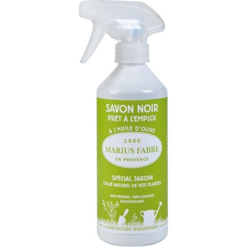 Savon noir prêt à l'emploi Spécial Jardin Marius Fabre - Spray de 500 ml