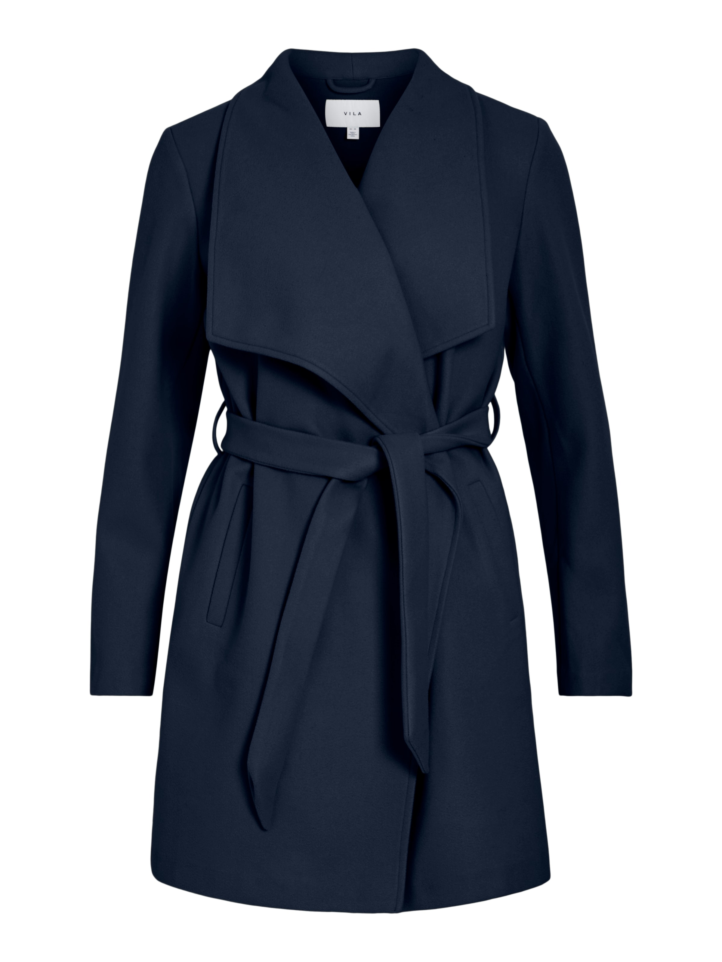 Vila Kurzmantel »VICOOLEY COLLAR BELT COAT - NOOS«