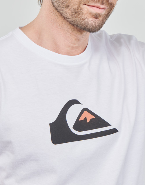 Quiksilver - COMP LOGO SS - Blanc / Marine