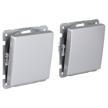 GAMMA Everest Wisselschakelaar Aluminium