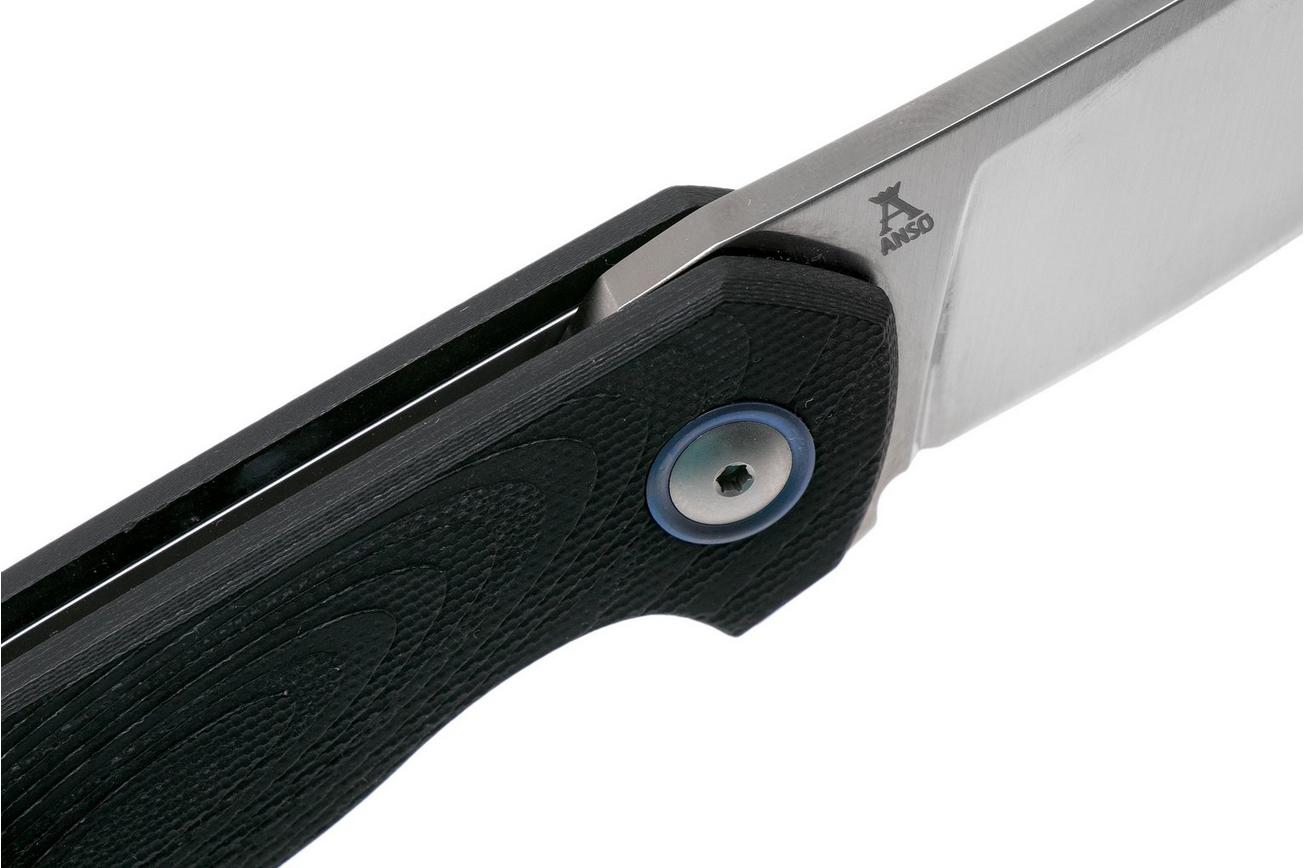 MKM Goccia GC-GBK Black G10 zakmes, Jens Anso design