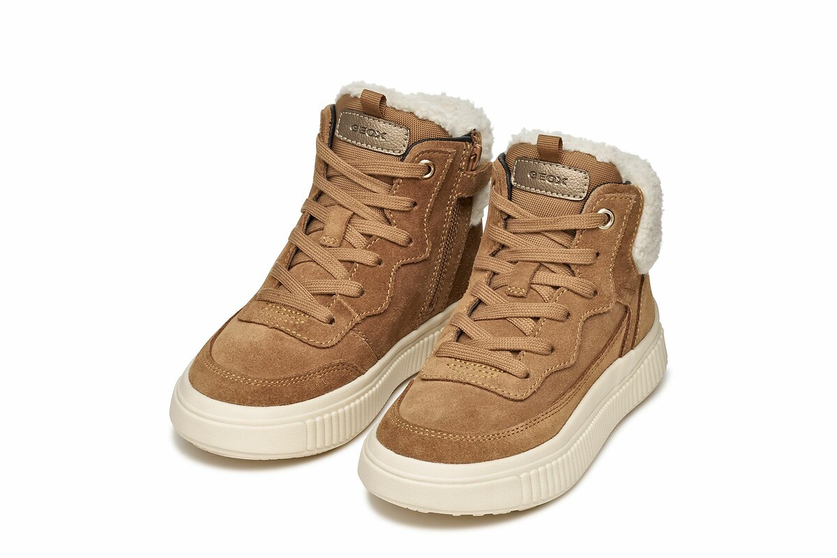 GEOX<br>Tênis de cano alto forrado Laquinny